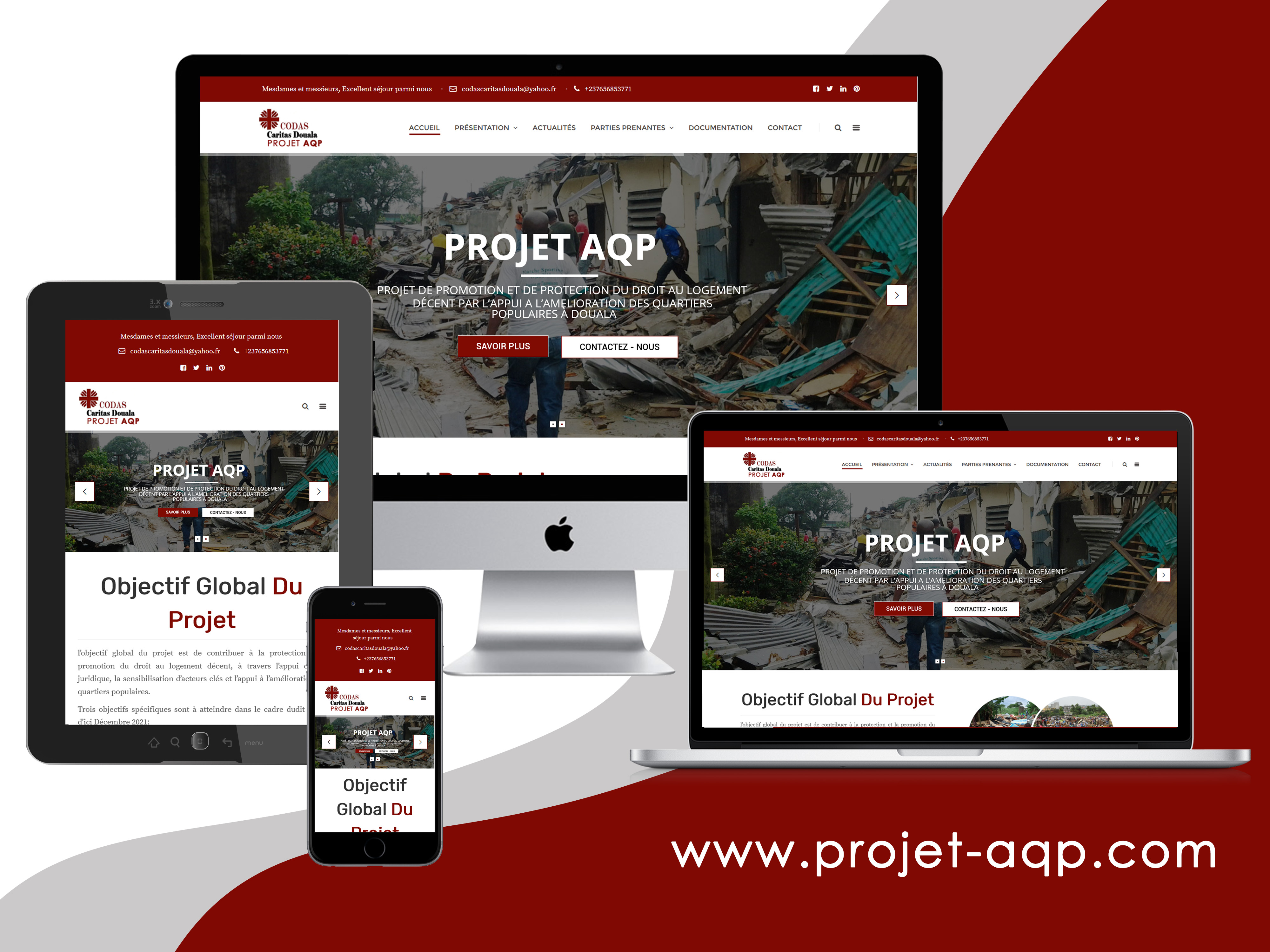 Lancement du site internet du projet AQP